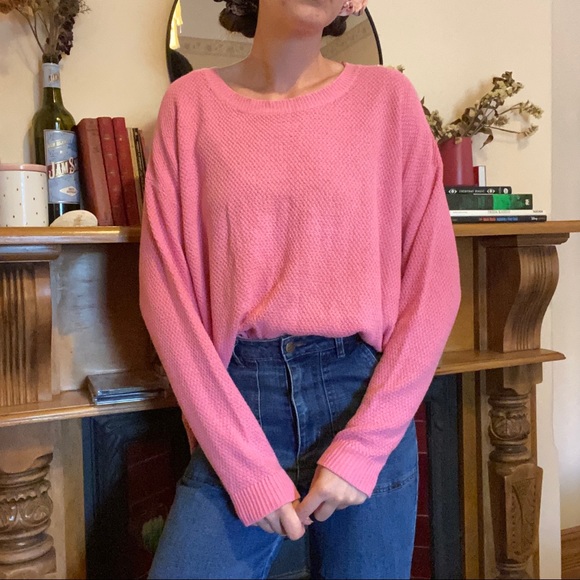 Archie & Co Bright Pink Sweater - Picture 3 of 4